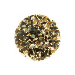 "black in resin" crushed shell Insignia 33mm 33-0552