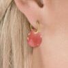 Carezza Oorringen Chiaro 1,2mm (925/1Mgold-pld) 13mm