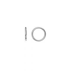 Carezza Oorringen Chiaro 1,2mm (925/rhod-plated) 13mm