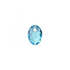 Carezza Ovali single stone "Brillante crystal" "Aquamarine" 16mm