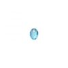 Carezza Ovali single stone "Brillante crystal" "Aquamarine" 9mm