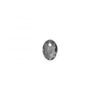 Carezza Ovali single stone "Brillante crystal" "Silver Night" 12mm