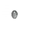 Carezza Ovali single stone "Brillante crystal" "Silver Night" 16mm