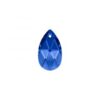 Carezza Pera single stone "Brillante crystal" "Sapphire" 22mm