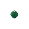Carezza Quadrati single stone "Moss Agate" 12mm