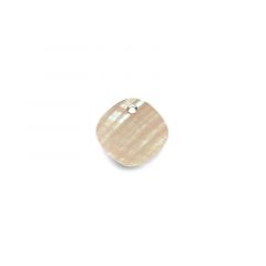 Carezza Quadrati single stone "silver abalone" 12mm