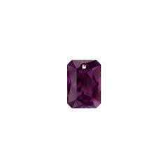 Carezza Rettangolo single stone "Brillante crystal" "Amethyst" 16mm