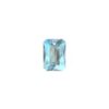 Carezza Rettangolo single stone "Brillante crystal" "Aqua Shim" 16mm