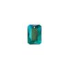 Carezza Rettangolo single stone "Brillante crystal" "Emerald Shim" 16mm