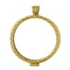 Grande (33mm) medallion Spiga (925/1Mgold-plated)