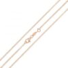 "jasseron" 92cm necklace (925/rosegold-plated) 27-0039