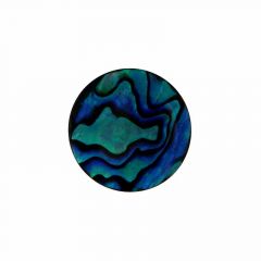 MY iMenso "abalone in blue resin" 24mm insignia