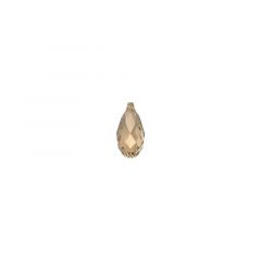 MY iMenso Carezza Briolette single stone "Swarovksi® crystal" "Golden Shadow" 13mm