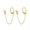 MY iMenso Carezza earhook Catena & Bail for M stones (925/1Mgold-plated)