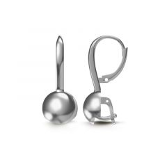 MY iMenso Carezza oorhanger Sfera Plano (925/rhod-plated)