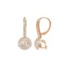 MY iMenso Carezza oorhaak Sfera Zirconi (925/1Mrosegold-plated)
