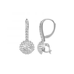 MY iMenso Carezza oorhanger Sfera Zirconi (925/rhod-plated)