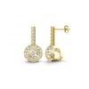 MY iMenso Carezza earstud Sfera Zirconi (925/1Mgold-plated)