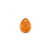 Carezza Goccy single stone "cognac CZ" faceted 15mm
