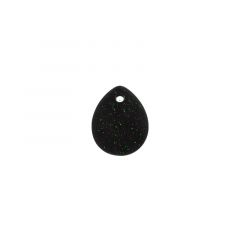 Carezza Goccy single stone "Green Sand" 15mm (composite)