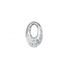 Carezza Helios single stone "Brillante crystal" "Crystal Silver Patina" 20mm (crystal)