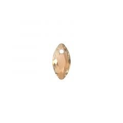 MY iMenso Carezza Marquise single stone "Swarovksi® crystal" "Golden Shadow" 16mm