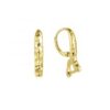 MY iMenso Carezza oorhangers Martellato (925/1Mgold-plated)