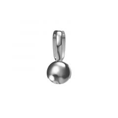 MY iMenso Carezza hanger Sfera Plano (925/rhod-plated)