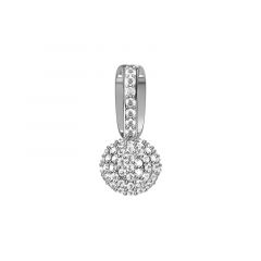 MY iMenso Carezza hanger Sfera Zirconi (925/rhod-plated)