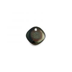 MY iMenso Carezza Quadrati single stone "black MOP" 12mm