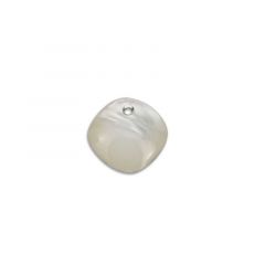 Carezza Quadrati single stone "MOP" 12mm