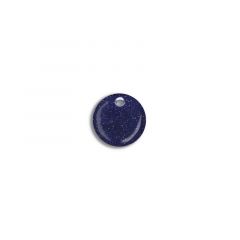 Carezza Round single stone "Blue Sand" 12mm (composite)