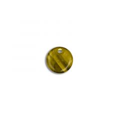 Carezza Round single stone "Yellow Tiger Eye" 12mm