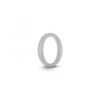 MY iMenso Carezza single stone/insert Ellisse 18mm Zirconi (925/rhod-plated)