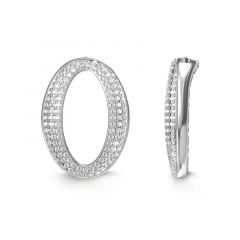 MY iMenso Carezza single stone/insert Ellisse 25mm Zirconi (925/rhod-plated)