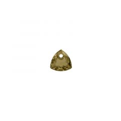 Carezza Trilliant single stone "Brillante crystal" "Golden Shadow" 11mm