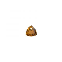 Carezza Trilliant single stone "Brillante crystal" "L. Amber" 11mm