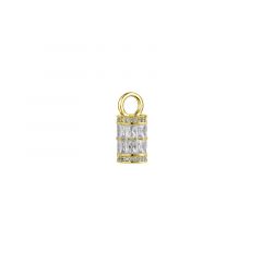 MY iMenso Carezza/Creoli hanger Carosella (925/1Mgold-plated)