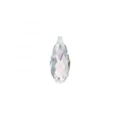 Carezza Briolette single stone "Brillante crystal" "Crystal AB" 21mm