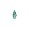 Carezza Briolette single stone "Brillante crystal" "Emerald" 17mm