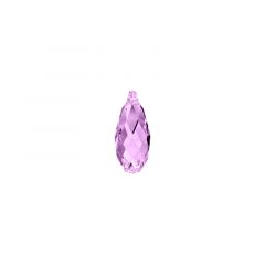 Carezza Briolette single stone "Brillante crystal" "Iris" 17mm