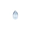 Carezza Pera single stone "Brillante crystal" "Blue Shade" 16mm