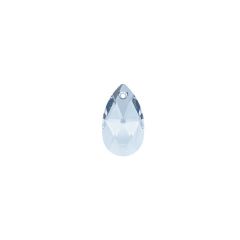Carezza Pera single stone "Brillante crystal" "Blue Shade" 16mm