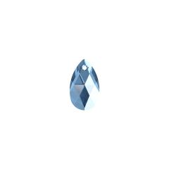 Carezza Pera single stone "Brillante crystal" "Light Sapphire" 16mm