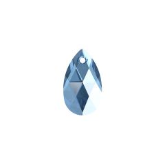 Carezza Pera single stone "Brillante crystal" "Light Sapphire" 22mm