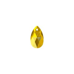 Carezza Pera single stone "Brillante crystal" "Light Topaz" 16mm
