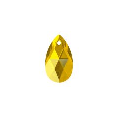 Carezza Pera single stone "Brillante crystal" "Light Topaz" 22mm