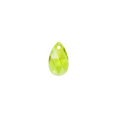 Carezza Pera single stone "Brillante crystal" "Peridot" 16mm