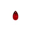 Carezza Pera single stone "Brillante crystal" "Scarlet" 16mm