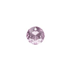 Carezza Tonda single stone "Brillante crystal" "L. Amethyst" 14mm